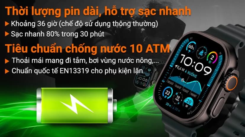 So sánh giá Apple Watch Ultra 2 GPS + Cellular 49mm viền Titanium dây Ocean - Tìm sản phẩm giá rẻ nhất - Ảnh 15
