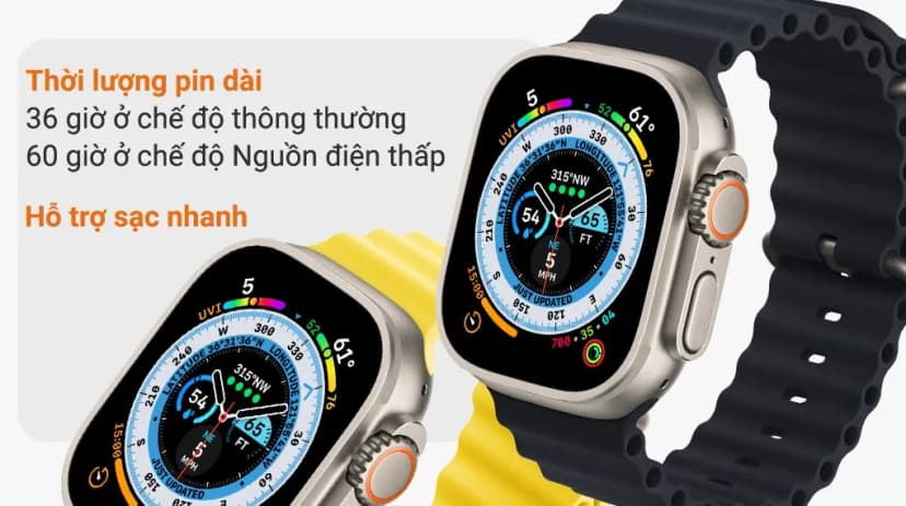 So sánh giá Apple Watch Ultra 2 GPS + Cellular 49mm viền Titanium dây Ocean - Tìm sản phẩm giá rẻ nhất - Ảnh 18