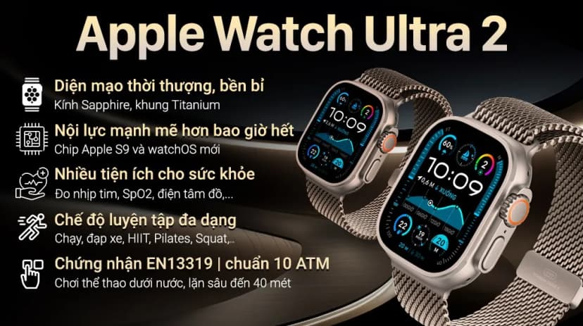 So sánh giá Apple Watch Ultra 2 GPS + Cellular 49mm viền Titanium dây Ocean - Tìm sản phẩm giá rẻ nhất - Ảnh 31