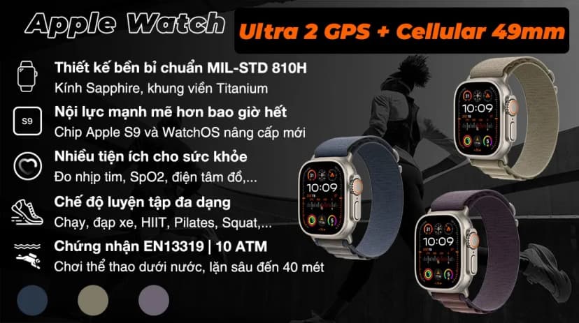 So sánh giá Apple Watch Ultra 2 GPS + Cellular 49mm viền Titanium dây Ocean - Tìm sản phẩm giá rẻ nhất - Ảnh 33