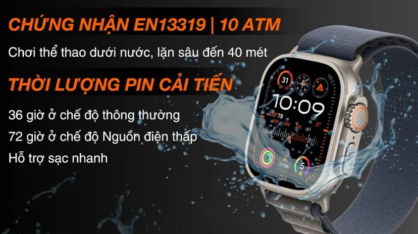 So sánh giá Apple Watch Ultra 2 GPS + Cellular 49mm viền Titanium dây Ocean - Tìm sản phẩm giá rẻ nhất - Ảnh 39