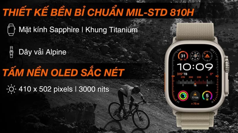 So sánh giá Apple Watch Ultra 2 GPS + Cellular 49mm viền Titanium dây Ocean - Tìm sản phẩm giá rẻ nhất - Ảnh 58