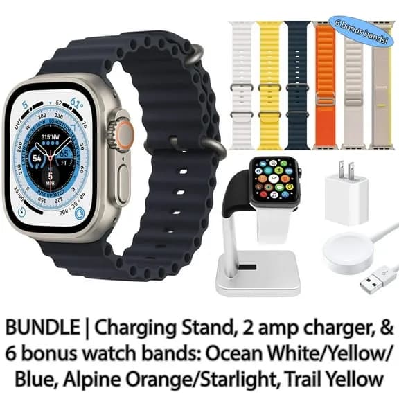 So sánh giá Apple Watch Ultra 2 GPS + Cellular 49mm viền Titanium dây Ocean - Tìm sản phẩm giá rẻ nhất - Ảnh 77