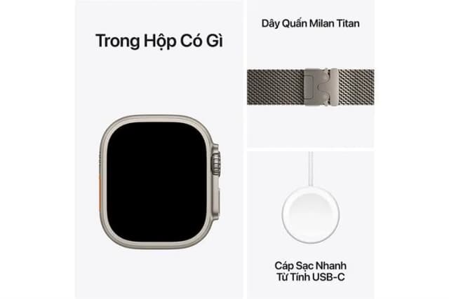 So sánh giá Apple Watch Ultra 3 GPS + Cellular 49mm viền Titanium dây Milan rẻ nhất? - Ảnh 17