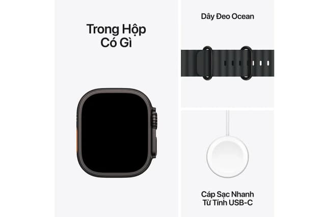 So sánh giá Apple Watch Ultra 3 GPS + Cellular 49mm viền Titanium dây Trail rẻ nhất? - Ảnh 17