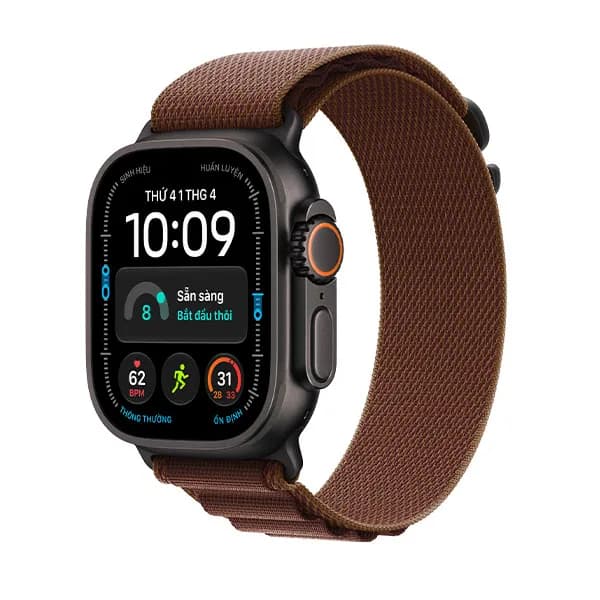 Apple Watch Ultra 4 GPS + Cellular 49mm viền Titanium dây Alpine - Ảnh 11