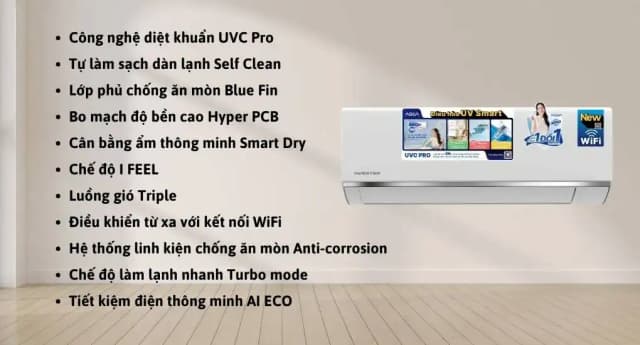 So sánh giá Máy lạnh AQUA Inverter 1 HP AQA-RUV10RB3 rẻ nhất? - Ảnh 18