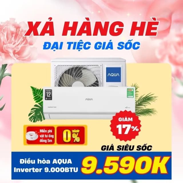 So sánh giá Máy lạnh AQUA Inverter 1 HP AQA-RUV10RB3 rẻ nhất? - Ảnh 19