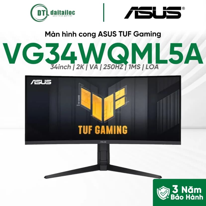 So sánh giá Màn hình Gaming Asus TUF VG34WQML5A (34 inch, WQHD, VA, 250Hz, 1ms) - Tìm sản phẩm giá rẻ nhất - Ảnh 19