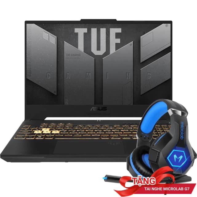 Laptop Asus TUF Gaming F15 FX507ZC4 - HN330W (i5 12500H, 16GB, 512GB, RTX 3050 4GB, Full HD 144Hz, Win11) - 15