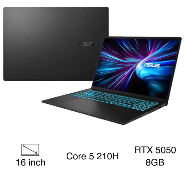 Laptop Asus Gaming V16 V3607VH - RP084W (Core 5 210H, 16GB, 512GB, RTX 5050 8GB, WUXGA 144Hz, Win11) - 4