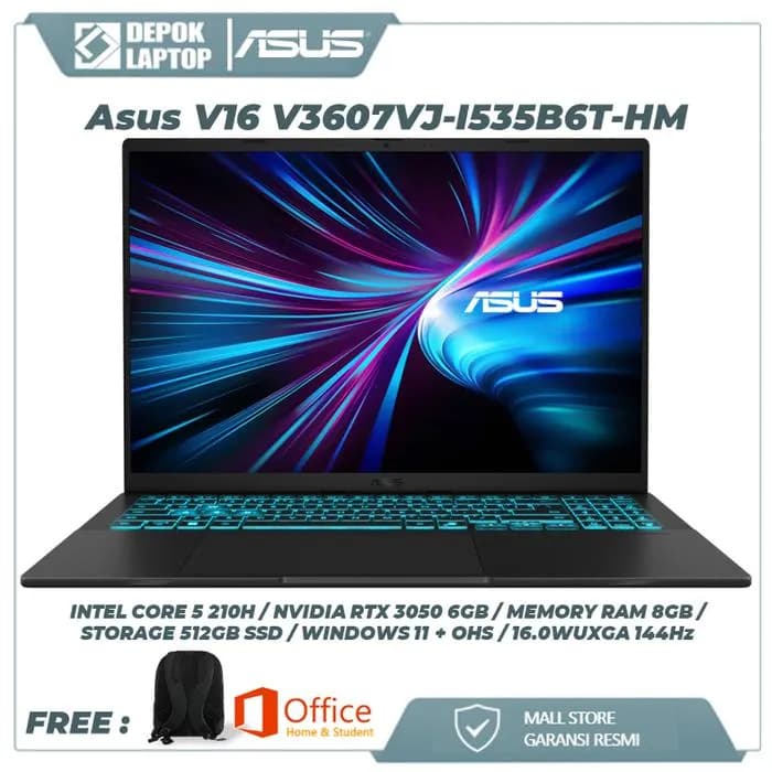 Laptop Asus Gaming V16 V3607VJ - RP071W (Core 5 210H, 16GB, 512GB, RTX 3050 6GB, WUXGA 144Hz, Win11) - Giá rẻ nhất hôm nay - Ảnh 11