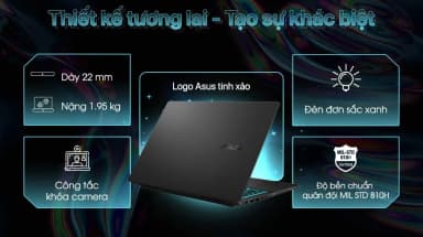 Laptop Asus Gaming V16 V3607VU - RP192W (Core 5 210H, 16GB, 512GB, RTX 4050 6GB, WUXGA 144Hz, Win11) - 4