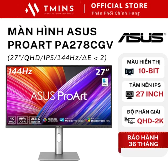 Top 1 so sánh giá Màn hình Asus ProArt PA278CGRV (27 inch, 2K, IPS, 144Hz, 5ms) - Tìm sản phẩm giá rẻ nhất - Ảnh 5