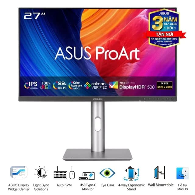 Top 1 so sánh giá Màn hình Asus ProArt PA27JCV (27 inch, 5K, IPS, 60Hz, 5ms) - Tìm sản phẩm giá rẻ nhất - Ảnh 5
