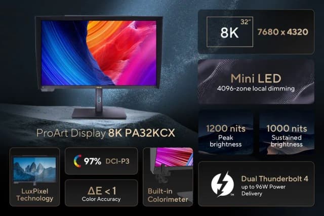 Top 1 so sánh giá Màn hình Asus ProArt PA32KCX (32 inch, 8K, IPS, 60Hz, 5ms) - Tìm sản phẩm giá rẻ nhất - Ảnh 8
