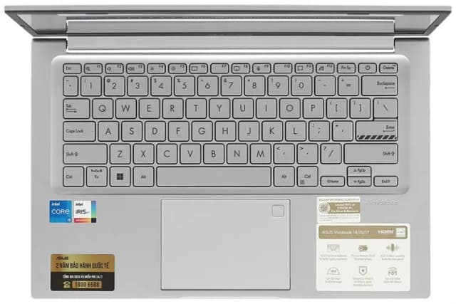 Laptop Asus Vivobook 14 X1404V - NK050W (i5 1335U, 16GB, 512GB, Full HD, Win11) - 13