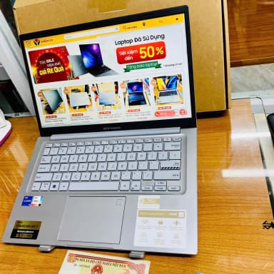 Laptop Asus Vivobook 14 X1404V - NK050W (i5 1335U, 16GB, 512GB, Full HD, Win11) - 14