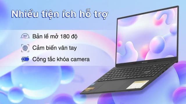 Laptop Asus Vivobook 15 OLED A1505VA - L1341W (i5 13500H, 16GB, 512GB, Full HD OLED, Win11) - 9