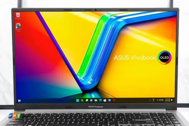 Laptop Asus Vivobook 15 OLED A1505VA - MA467W (i5 13500H, 16GB, 512GB, 2.8K OLED 120Hz, Win11) - 13