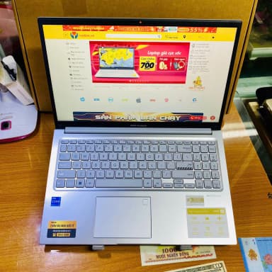 Laptop Asus Vivobook 15 X1504VA - NJ1634W (i3 1315U, 8GB, 512GB, Full HD, Win11) - 17