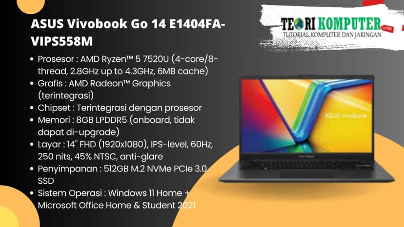 Laptop Asus VivoBook Go 14 E1404FA - EB945W (R5 40, 16GB, 512GB, Full HD, Win11) - Giá rẻ nhất hôm nay - Ảnh 19