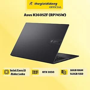 Laptop Asus Gaming Vivobook K3605ZF - RP745W (i5 12500H, 16GB, 512GB, RTX 2050 4GB, WUXGA 144Hz, Win11) - 19