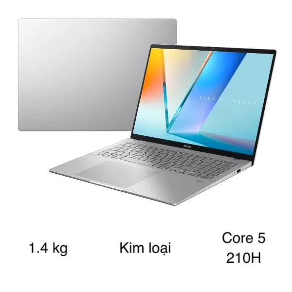 Laptop Asus Vivobook S14 S3407VA - LY146W (Core 5 210H, 16GB, 512GB, WUXGA, Win11) - 1