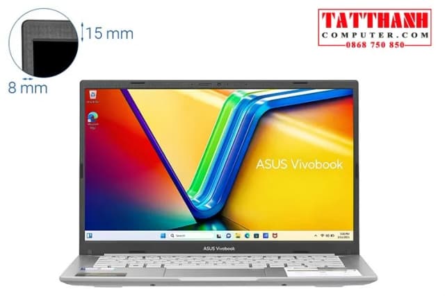 Laptop Asus Vivobook 14 X1404ZA - NK376W (i5 1235U, 16GB, 512GB, Full HD, Win11) - 13