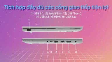 Laptop Asus Vivobook 14 X1404VA - NK771WS (i5 1334U, 16GB, 512GB, Full HD, OfficeH24+365, Win11) - 15