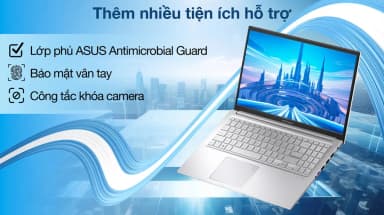 Laptop Asus Vivobook 15 X1504VA - BQ185WS (Core 5 120U, 16GB, 512GB, Full HD, OfficeH24+365, Win11) - 11