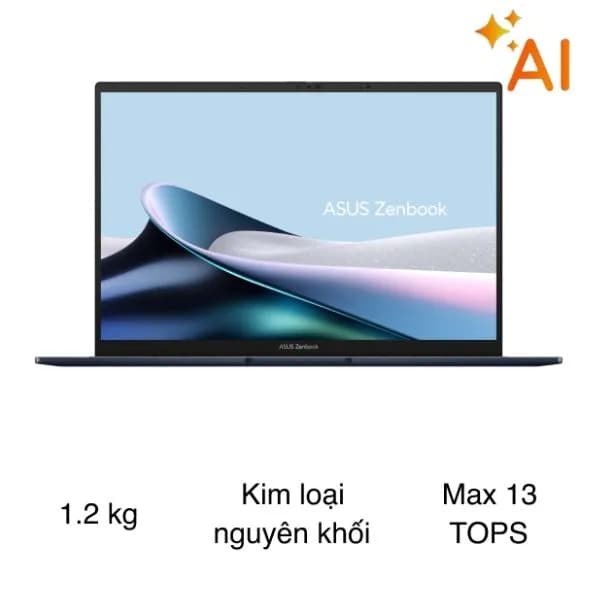 Laptop Asus Zenbook 14 UX3405CA - ST629W (Ultra 7 255H, 32GB, 512GB, 3K OLED 120Hz, Win11) - Giá rẻ nhất hôm nay - Ảnh 1