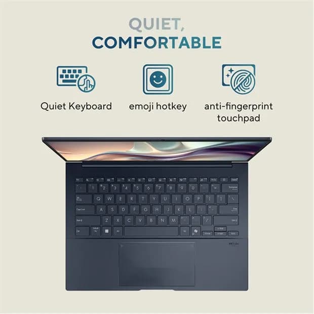 Laptop Asus Zenbook 14 UX3405CA - ST648W (Ultra 9 285H, 32GB, 1TB, 3K OLED 120Hz, Win11) - Giá rẻ nhất hôm nay - Ảnh 12
