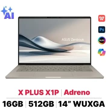 Laptop Asus Zenbook A14 UX3407QA - QD299WS (X1 26 100, 16GB/, 512GB, WUXGA OLED, OfficeH24+365, Win11) - 18