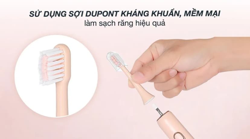 Bàn chải điện Halio Sonic SmartClean Electric Toothbrush Coral - Giá rẻ nhất hôm nay - Ảnh 5