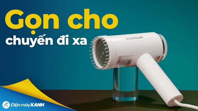Bàn ủi hơi nước cầm tay Sunhouse SHD2176 1000W - Giá rẻ nhất hôm nay - Ảnh 4