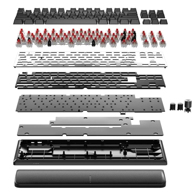 Bàn Phím Cơ Bluetooth Gaming Corsair K70 CORE TKL WL-MLX RED-BLK RGB/CH-914901E-NA - Giá rẻ nhất hôm nay - Ảnh 4