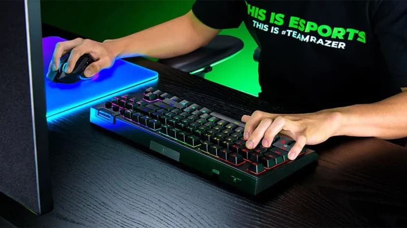 Bàn Phím Cơ Bluetooth Razer BlackWidow V4 Tenkeyless HyperSpeed Orange Tactile Switch - Giá rẻ nhất hôm nay - Ảnh 3