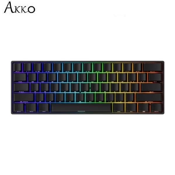 Bàn Phím Cơ Có Dây Akko FUN60 Pro SP Black Akko Glare Magnetic Switches 5943 - Giá rẻ nhất hôm nay - Ảnh 1