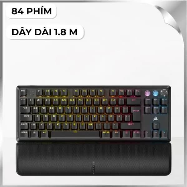 Bàn Phím Cơ Có Dây Gaming Corsair K70 PRO TKL-MGX-BLK RGB/CH-911911G-NA - Ảnh 16