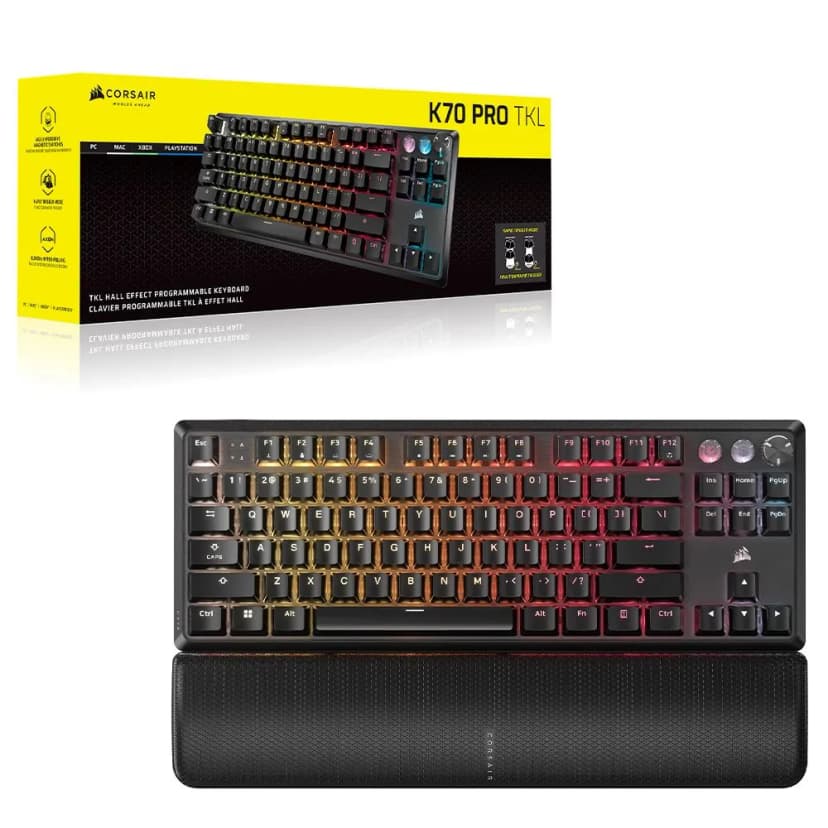 Bàn Phím Cơ Có Dây Gaming Corsair K70 PRO TKL-MGX-BLK RGB/CH-911911G-NA - Giá rẻ nhất hôm nay - Ảnh 2