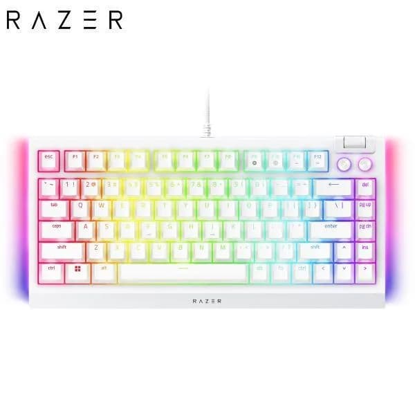 Bàn Phím Cơ Có Dây Gaming Razer BlackWidow V4 75% White Edition - Giá rẻ nhất hôm nay - Ảnh 1