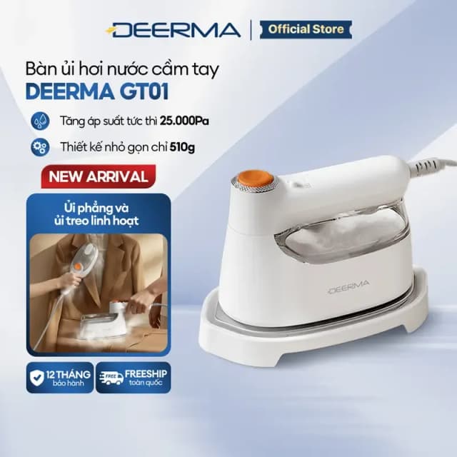 So sánh giá Bàn ủi hơi nước cầm tay Deerma DEM-GT10W 600W rẻ nhất? - Ảnh 20