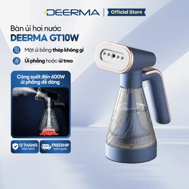 So sánh giá Bàn ủi hơi nước cầm tay Deerma DEM-GT10W 600W rẻ nhất? - Ảnh 9