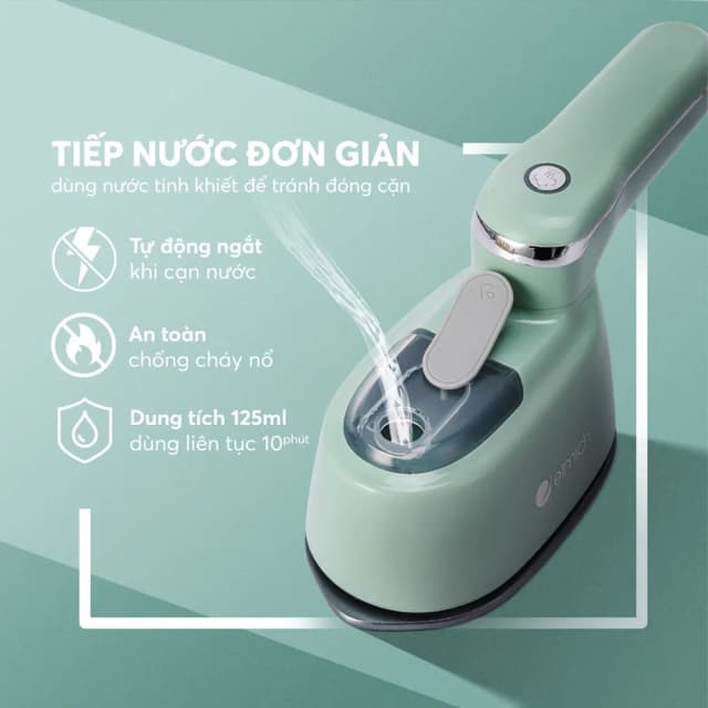 So sánh giá Bàn ủi hơi nước cầm tay Elmich SIE9164 1100W rẻ nhất? - Ảnh 12