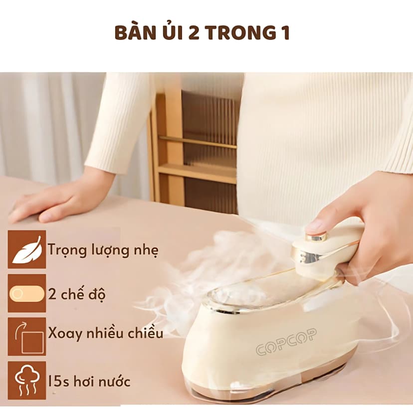 Bàn ủi hơi nước cầm tay Midea MGS21000BPG 2100W - Giá rẻ nhất hôm nay - Ảnh 14