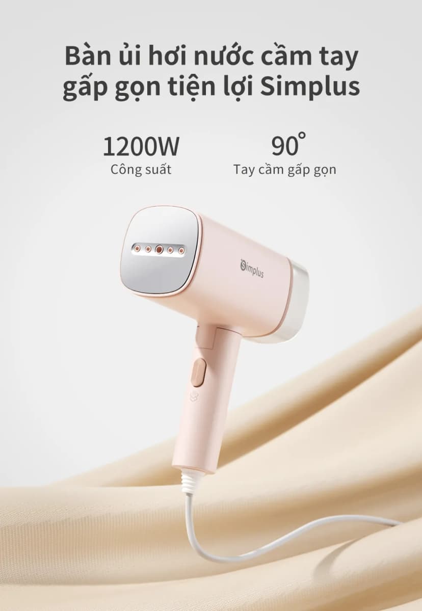 Bàn ủi hơi nước cầm tay Midea MGS21100BPBE 2100W - Giá rẻ nhất hôm nay - Ảnh 17