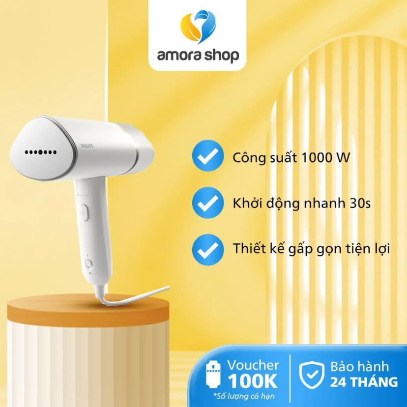 Bàn ủi hơi nước cầm tay Philips STH3020/10 1090W - Giá rẻ nhất hôm nay - Ảnh 17