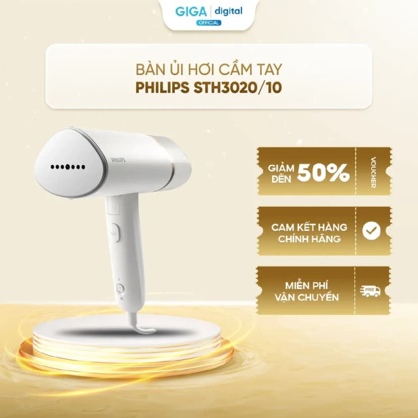 Bàn ủi hơi nước cầm tay Philips STH3020/10 1090W - Giá rẻ nhất hôm nay - Ảnh 10