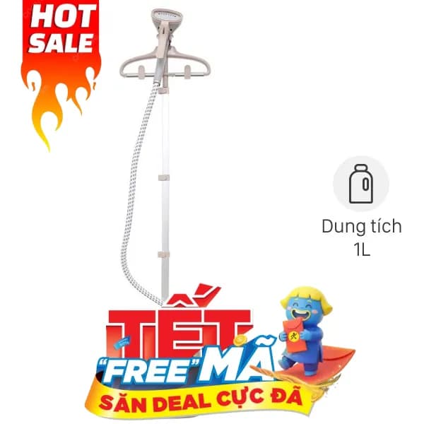 So sánh giá Bàn ủi hơi nước đứng BlueStone GSB-3941 1800W - Tìm sản phẩm giá rẻ nhất - Ảnh 9